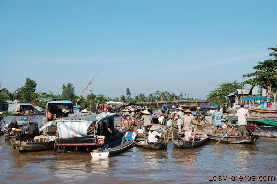 Cai Rang floating market - Vietnam
Mercado flotante de Cai Rang - Vietnam
