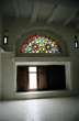 Go to big photo: Stained-glass window-Palace of the Imam-Wadi Dhar-Yemen