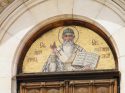 Go to big photo: Detail of the door of the Cathedral of Alexander Nevsky, in Sofia