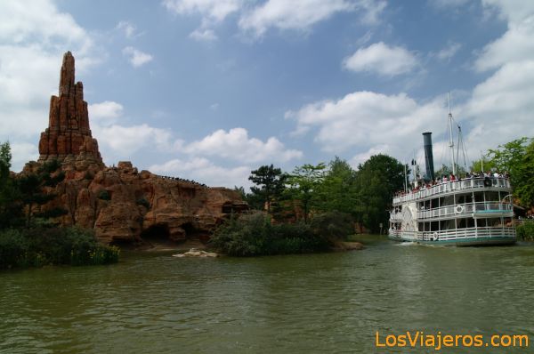 Barco del Misisippi -Frontierland- Disneyland - Francia