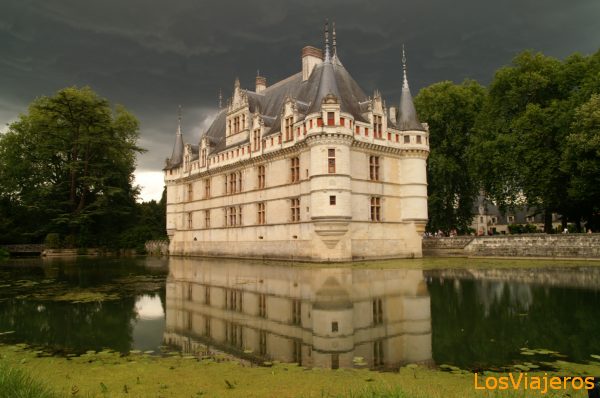 Castillo de Azay le Rideau -Valle del Loira- Francia