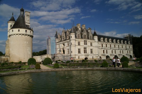 Chenonceau, el castillo puente -Castillos del Loira- Francia