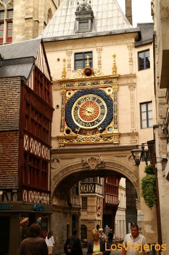 Reloj de Rouen- Francia