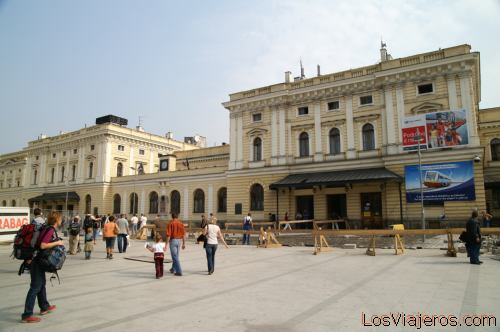 Estacion de tren de Cracovia - Polonia