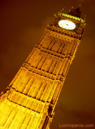 Big Ben de noche - Reino Unido