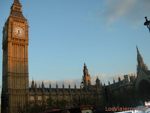 Casas del Parlamento y Big Ben - Reino Unido