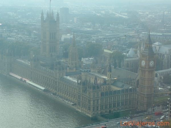 Vista del Parlamento desde el London Eye - Reino Unido
London Eye - United Kingdom