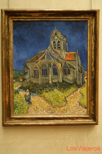  La catedral de Auvers-sur-Oise - Van Gogh - Museo D-Orsay - Paris - Francia