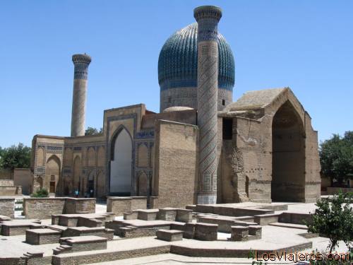 Mauselo de Guri Amir.-Samarcanda- UZBEKISTAN - Asia
-Guri Amir Mausoleum.-Samarcand - Uzbekistan - Asia