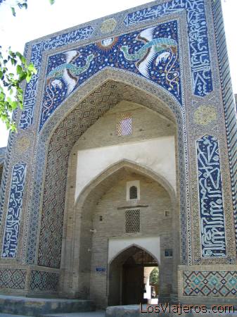 Madrassa de Nadir Divanbegi.-Bukhara-UZBEKISTAN - Asia
The Nadir Divanbegi Medressa.-Bukhara-Uzbekistan - Asia