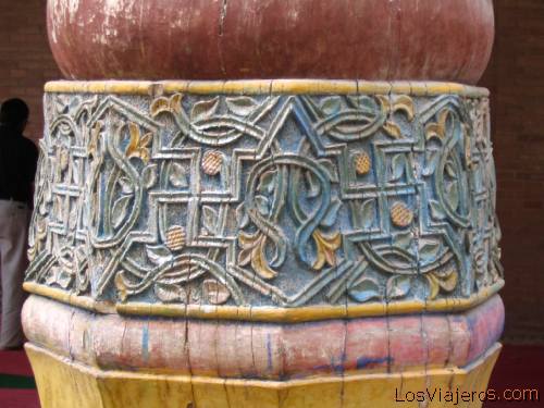 Detalle -Tumba de Abakh Hoja -Kashgar- China - Asia
Detail -Abakh Hoja Tomb -Kashgar- China - Asia